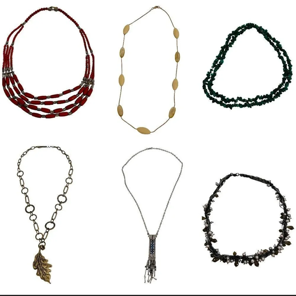 Necklaces set of 6 professional style